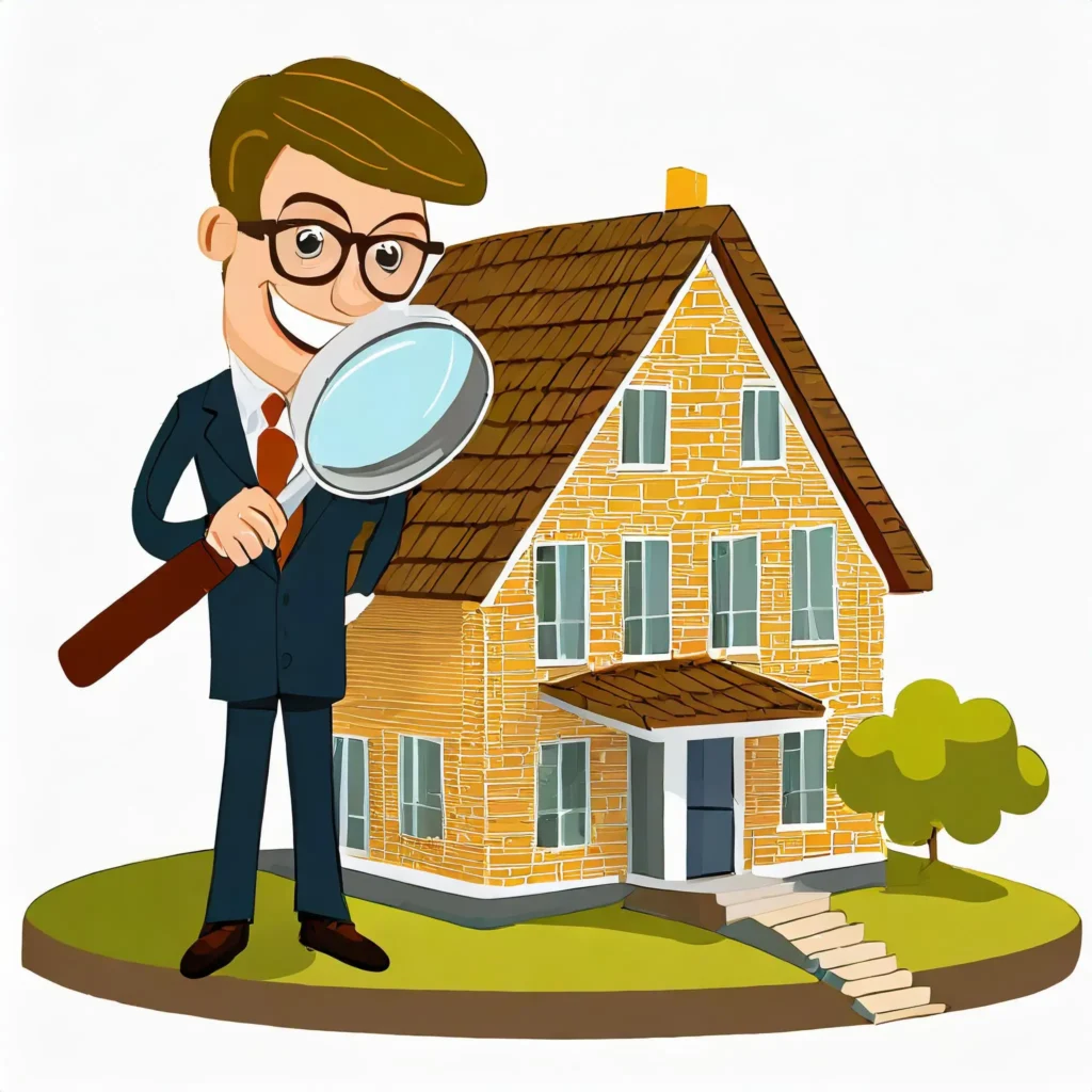 pictogramme d'un expert en diagnostic immobilier