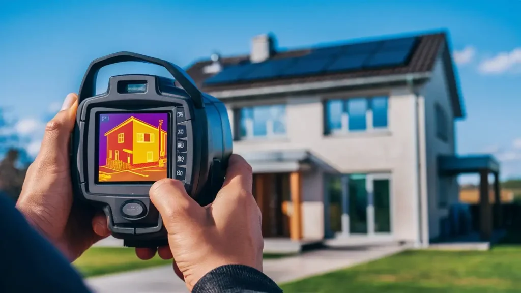 étude de performance énergétique d'une maison