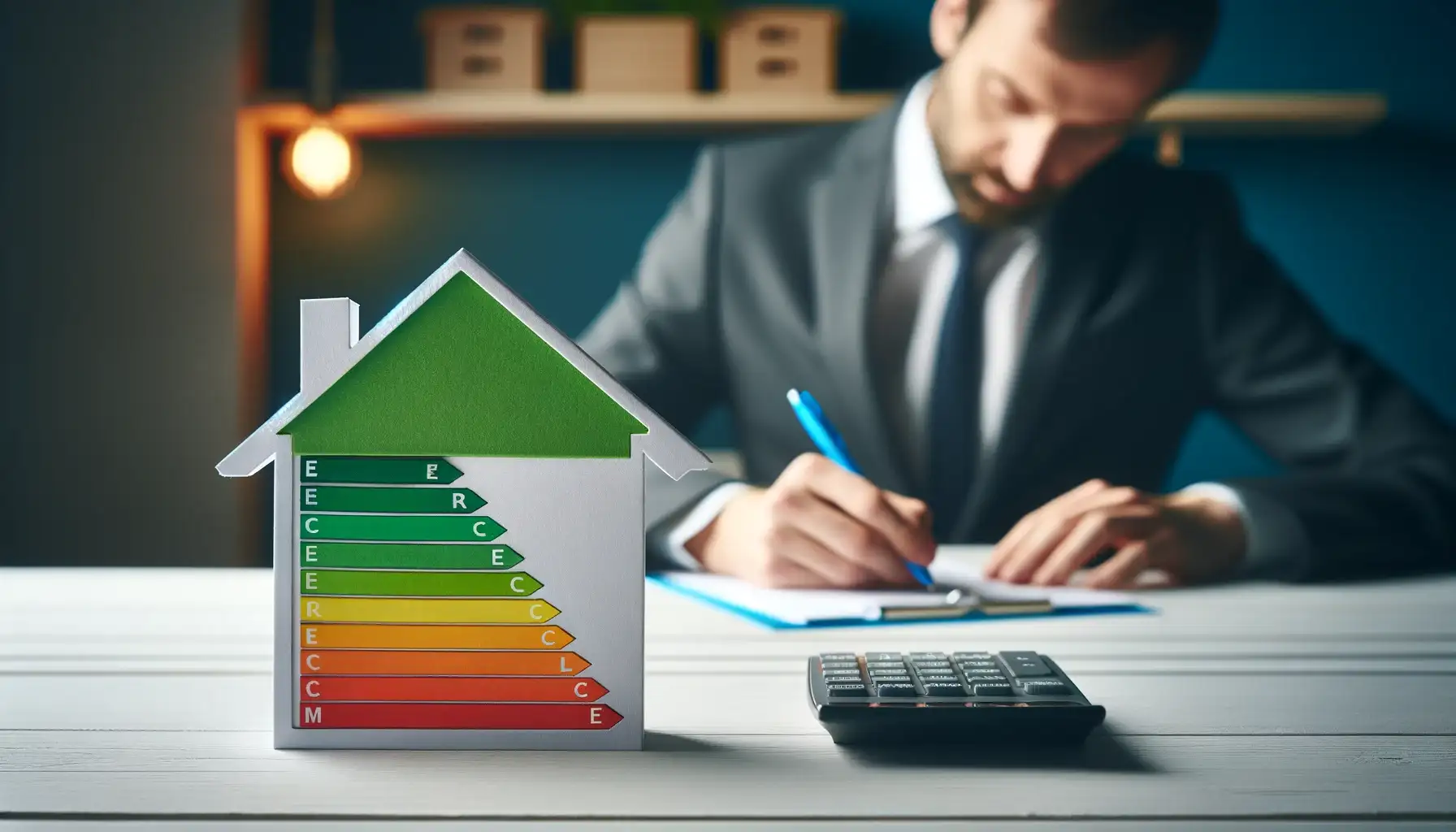 étude de performance énergétique par un diagnostiqueur immobilier